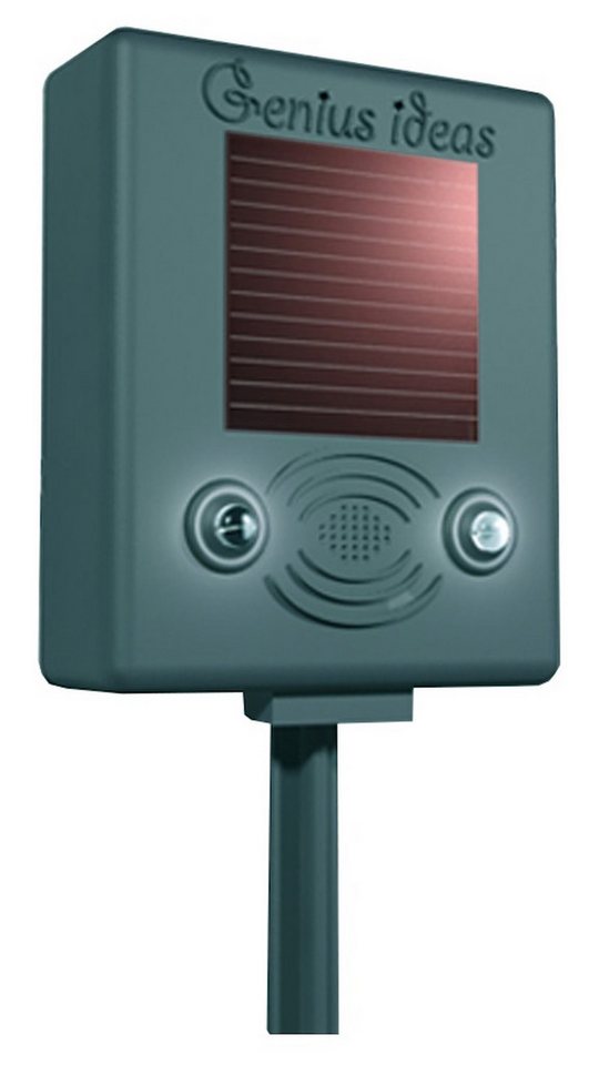 GD IMPORT Ultraschall-Tierabwehr Solar-Vogelschreck mit Abwehr, Tiervertreiber, Vogelabwehr, 2-tlg. von GD IMPORT