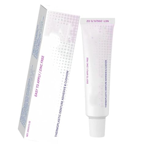 Zahnhaftmittel, stark haftender thermoplastischer Zahnprothesenhaftkleber, extra starker Zahnkleber für die Zahnreparatur, für den täglichen Gebrauch von GDBTJIMH