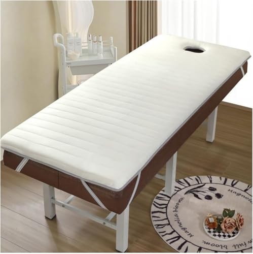 GDDUOYUE Wimpern Liege Matratze Faltbare Massageliegen-Matratze mit Memory-Schaum – Weiche, Atmungsaktive und rutschfeste Auflage für Kosmetik- und Spa-Liegen,Style 2,190×80cm von GDDUOYUE