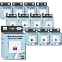 GDE - Set von 8 Packungen mit 4 Beuteln + 2 gn -Filter für kompatible Staubsauger Miele Serie S2 bis S7 - 9917730 von GDE
