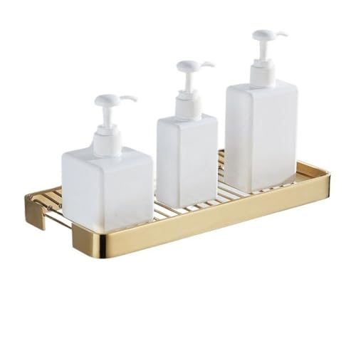 GDHKDDFL Badezimmer-Aufbewahrungsregal 11,8" Wandmontiertes Duschregal aus Metall zur Handtuchaufbewahrung - Stilvolle 4-Farben-Optionen GDHKDDFL Badezimmer-Aufbewahrungsregal 11,8" Wandmontiertes Duschregal aus Metall zur Handtuchaufbewahrung - Stilvolle 4-Farben-Optionen von GDHKDDFL