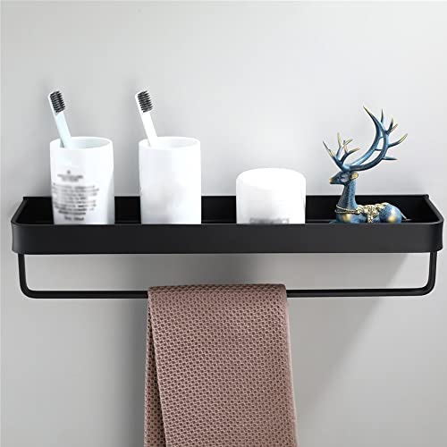 GDHKDDFL Badezimmer-Aufbewahrungsregal Badezimmerregal aus Aluminium mit Ablauf, Belüftung und Haken zur Aufbewahrung von Shampoo, Gel, Handtüchern und Gewürzflaschen in der Küche(50cm with Bar Hook) GDHKDDFL Badezimmer-Aufbewahrungsregal Badezimmerregal aus Aluminium mit Ablauf, Belüftung und Haken zur Aufbewahrung von Shampoo, Gel, Handtüchern und Gewürzflaschen in der Küche(50cm with Bar Hook) von GDHKDDFL