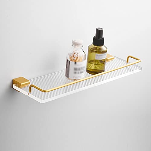 GDHKDDFL Badezimmer-Aufbewahrungsregal Handtücher und Gewürzflaschen – Platzsparendes Organizer-Regal for Küchen- und Badezimmerzubehör(30cm D) von GDHKDDFL