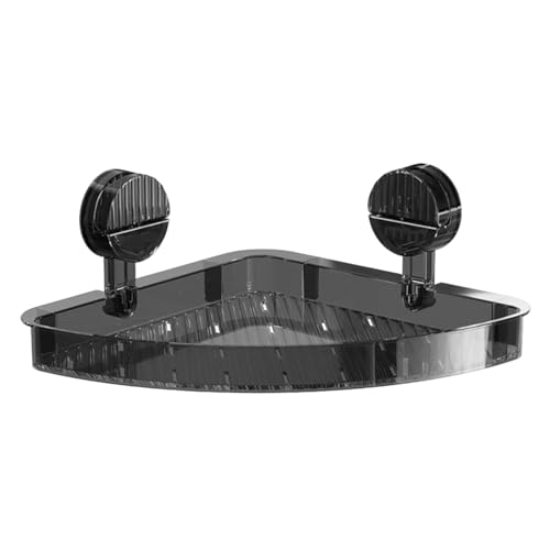 GDHKDDFL Badezimmer-Aufbewahrungsregal Starke Tragfähigkeit, einfache Installation, Abnehmbarer Grauer Organizer for platzsparende und ordentliche Aufbewahrung(Grey) von GDHKDDFL