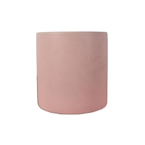 GDHKDDFL Dekorative Pflanzgefäße Boden mit Drainagelöchern Minimalistische Sukkulentenpflanzen Gerade Pflanzgefäße(Pink,M) von GDHKDDFL
