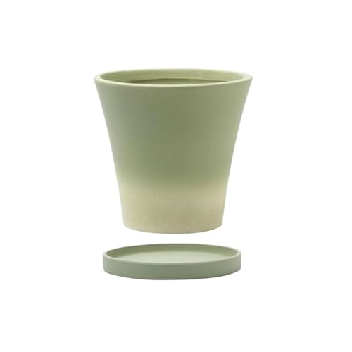 GDHKDDFL Dekorative Pflanzgefäße Keramik-Übertopf mit Drainageloch und Tablett for Zuhause, Outdoor, Balkon, Garten-Set GDHKDDFL Dekorative Pflanzgefäße Keramik-Übertopf mit Drainageloch und Tablett for Zuhause, Outdoor, Balkon, Garten-Set von GDHKDDFL