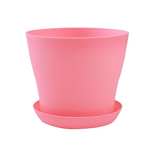 GDHKDDFL Dekorative Pflanzgefäße Sukkulente Pflanze Pflanzer Hause Balkon Garten Dekoration Im Freien Topf Tisch Dekorative(Pink,2XL 3000ML) von GDHKDDFL