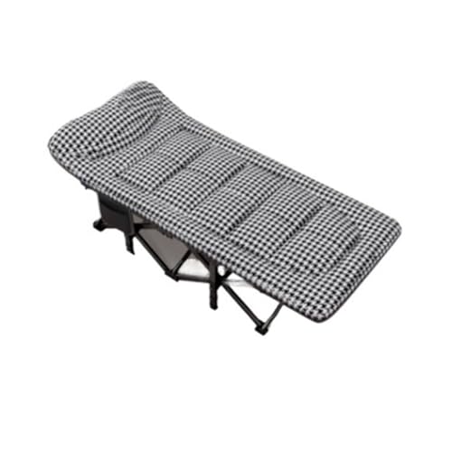 GDHKDDFL Tragbares Liege-Bett Einzelbett, Nickerchen im Büro, Loungesessel, Schlafen, Marschbett, Begleitbett, Liegesessel(Multi Colored) von GDHKDDFL