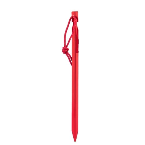GDHKDDFL Zeltpflöcke mit Haken Camping 4 Teil/Satz Zelt Heringe Stakes Nägel for Harten Schnee Boden Outdoor Zubehör Shelter Ausrüstung Liefert Wandern Tourist(A) von GDHKDDFL