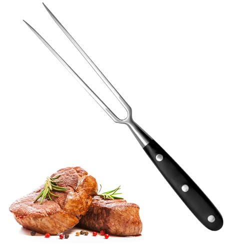 GDJIAJT Fleischgabel Edelstahl mit Griff - 30cm Tranchiergabel, Grillgabel Serviergabel Bratengabel, Professioneller Multifunktionales Kochgabel Fleischgabel für Grill Küche Truthahn Braten Abendessen GDJIAJT Fleischgabel Edelstahl mit Griff - 30cm Tranchiergabel, Grillgabel Serviergabel Bratengabel, Professioneller Multifunktionales Kochgabel Fleischgabel für Grill Küche Truthahn Braten Abendessen von GDJIAJT