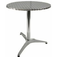 Bistrot Bar Table in runden Aluminium -Obergeschoss 60 cm Garten Deluxe Kollektion von GDLC