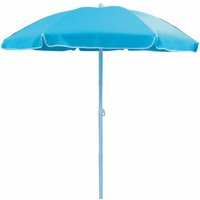 Lieder Strandschirm mit Schultergehäuse - Solero Celeste von GDLC
