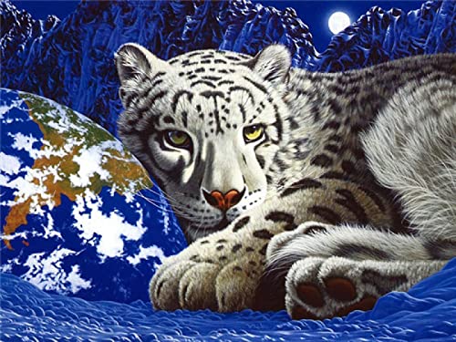 GDPOOTREE 5D Diy Diamant Malerei Tiger Tier Full Drill Runde Diamant Stickerei Tier Erde Strass Kreuzstich Home Decor 40 * 50Cm GDPOOTREE 5D Diy Diamant Malerei Tiger Tier Full Drill Runde Diamant Stickerei Tier Erde Strass Kreuzstich Home Decor 40 * 50Cm von GDPOOTREE