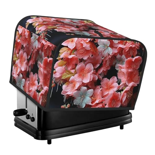 4 Scheiben Toaster-Abdeckungen, gesteppte Brotbackmaschinen-Abdeckung, kleine Geräteabdeckungen mit Griff, Girlanden, schöne Blumen, Toaster, Staubschutz für Zuhause, Tisch, Küche, Dekoration 4 Scheiben Toaster-Abdeckungen, gesteppte Brotbackmaschinen-Abdeckung, kleine Geräteabdeckungen mit Griff, Girlanden, schöne Blumen, Toaster, Staubschutz für Zuhause, Tisch, Küche, Dekoration von GDSHJKLW