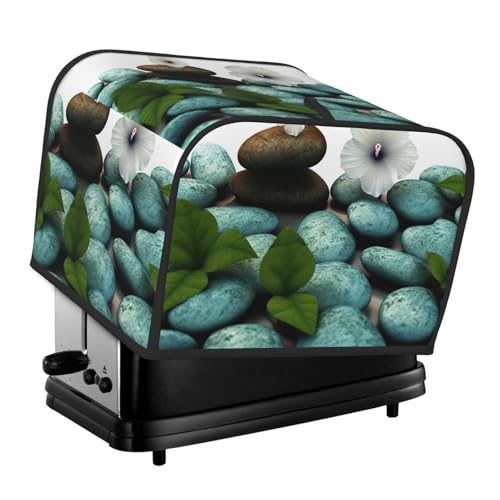 4 Scheiben Toaster-Abdeckungen, gesteppte Brotbackmaschinen-Abdeckung mit Griff, Kopfsteinpflaster, Zen-Blumen, Toaster, Staubschutz für Zuhause, Tisch, Küche, Dekor 4 Scheiben Toaster-Abdeckungen, gesteppte Brotbackmaschinen-Abdeckung mit Griff, Kopfsteinpflaster, Zen-Blumen, Toaster, Staubschutz für Zuhause, Tisch, Küche, Dekor von GDSHJKLW