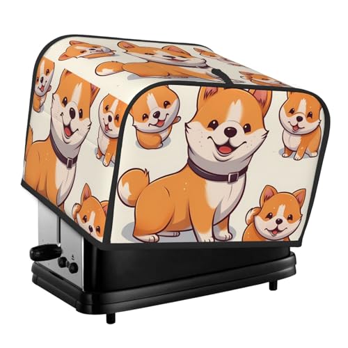 4 Scheiben Toaster Abdeckungen Gesteppte Brotbackmaschine Abdeckung mit Griff Niedlich Shiba Inu Hund Toaster Staubschutz für Zuhause Tisch Küche Dekor 4 Scheiben Toaster Abdeckungen Gesteppte Brotbackmaschine Abdeckung mit Griff Niedlich Shiba Inu Hund Toaster Staubschutz für Zuhause Tisch Küche Dekor von GDSHJKLW