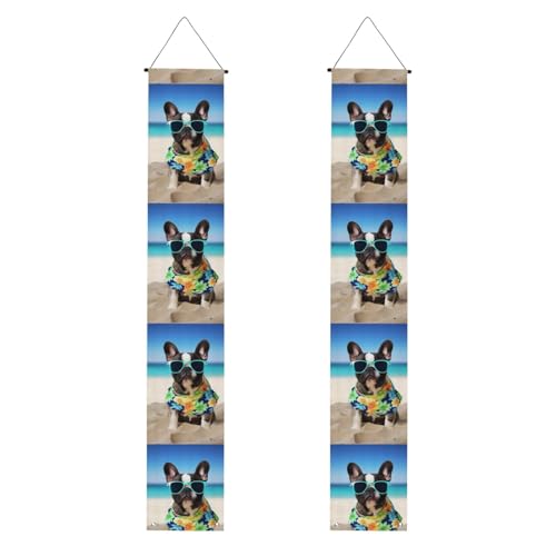 Französische Bulldogge Sommer Veranda Banner Hängende Tür Banner Happy Birthday Veranda Schild Party Banner Foto Hintergrund Haustür Schilder für Willkommen Urlaub Party Indoor Outdoor Dekor Französische Bulldogge Sommer Veranda Banner Hängende Tür Banner Happy Birthday Veranda Schild Party Banner Foto Hintergrund Haustür Schilder für Willkommen Urlaub Party Indoor Outdoor Dekor von GDSHJKLW
