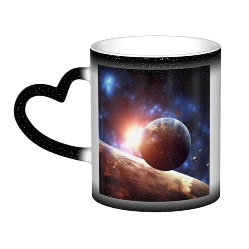 GDSHJKLW Kaffeetasse aus Keramik, 325 ml, Farbwechsel, personalisierbar, Kaffeetasse, Teetasse, Planeten im Weltraum, coole Kaffeetassen für Männer und Frauen, lustiges Geschenk GDSHJKLW Kaffeetasse aus Keramik, 325 ml, Farbwechsel, personalisierbar, Kaffeetasse, Teetasse, Planeten im Weltraum, coole Kaffeetassen für Männer und Frauen, lustiges Geschenk von GDSHJKLW