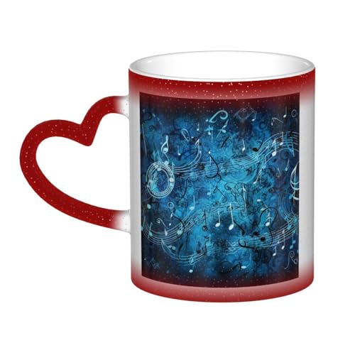 GDSHJKLW Kaffeetasse aus Keramik, 325 ml, Farbwechsel, personalisierbar, Kaffeetasse, Teetasse, blau, Musiknoten, coole Kaffeetassen für Männer und Frauen, lustiges Geschenk GDSHJKLW Kaffeetasse aus Keramik, 325 ml, Farbwechsel, personalisierbar, Kaffeetasse, Teetasse, blau, Musiknoten, coole Kaffeetassen für Männer und Frauen, lustiges Geschenk von GDSHJKLW