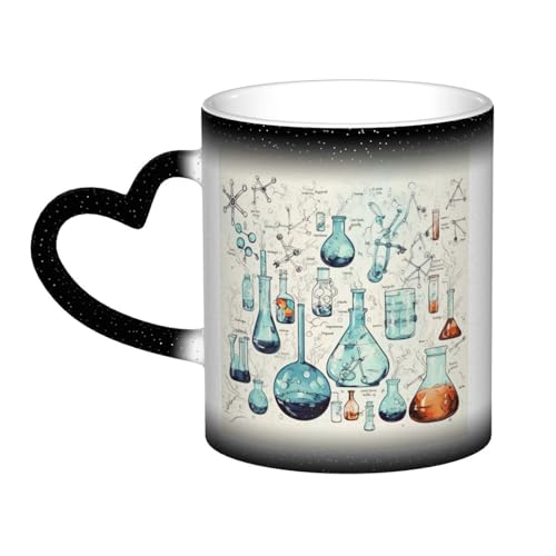 GDSHJKLW Keramik-Kaffeetasse, Farbwechsel-Tasse, personalisierbar, Kaffeetasse, Teetasse, Chemie-Druck, coole Kaffeetassen für Männer und Frauen, lustiges Geschenk GDSHJKLW Keramik-Kaffeetasse, Farbwechsel-Tasse, personalisierbar, Kaffeetasse, Teetasse, Chemie-Druck, coole Kaffeetassen für Männer und Frauen, lustiges Geschenk von GDSHJKLW