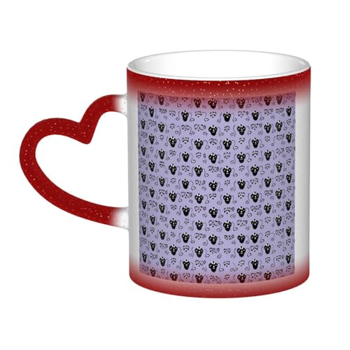 GDSHJKLW Keramik-Kaffeetasse, Farbwechsel-Tasse, personalisierbar, Kaffeetasse, Teetasse, Spukhaus, coole Kaffeetassen für Männer und Frauen, lustiges Geschenk GDSHJKLW Keramik-Kaffeetasse, Farbwechsel-Tasse, personalisierbar, Kaffeetasse, Teetasse, Spukhaus, coole Kaffeetassen für Männer und Frauen, lustiges Geschenk von GDSHJKLW