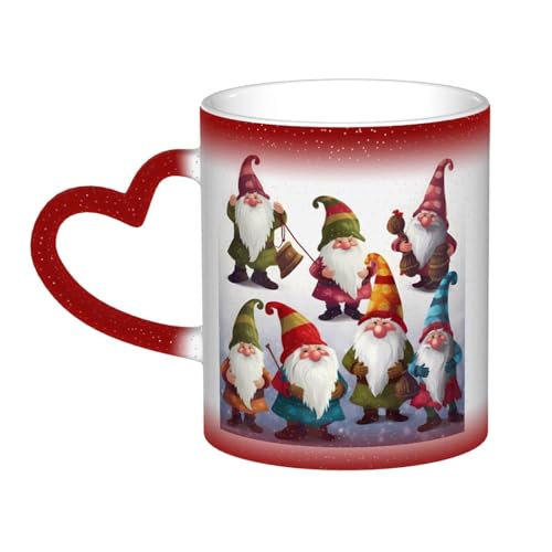 GDSHJKLW Keramik-Kaffeetasse, Farbwechsel-Tasse, personalisierbar, Kaffeetasse, Teetasse, Weihnachten, lustige Zwerge, coole Kaffeetasse für Männer und Frauen, lustiges Geschenk GDSHJKLW Keramik-Kaffeetasse, Farbwechsel-Tasse, personalisierbar, Kaffeetasse, Teetasse, Weihnachten, lustige Zwerge, coole Kaffeetasse für Männer und Frauen, lustiges Geschenk von GDSHJKLW