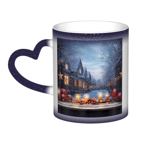 GDSHJKLW Keramik-Kaffeetasse, Farbwechsel-Tasse, personalisierbar, Kaffeetasse, Teetasse, Weihnachtsatmosphäre, coole Kaffeetassen für Männer und Frauen, lustiges Geschenk GDSHJKLW Keramik-Kaffeetasse, Farbwechsel-Tasse, personalisierbar, Kaffeetasse, Teetasse, Weihnachtsatmosphäre, coole Kaffeetassen für Männer und Frauen, lustiges Geschenk von GDSHJKLW