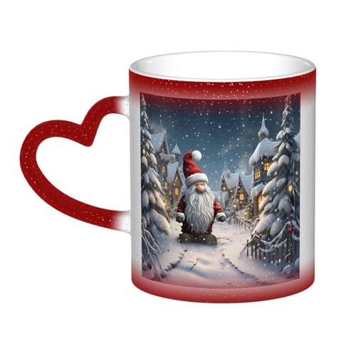 GDSHJKLW Keramik-Kaffeetassen mit Farbwechsel, 325 ml, personalisierbar, Kaffeetasse, Teetasse, Weihnachten, Schnee, coole Kaffeetassen für Männer und Frauen, lustiges Geschenk GDSHJKLW Keramik-Kaffeetassen mit Farbwechsel, 325 ml, personalisierbar, Kaffeetasse, Teetasse, Weihnachten, Schnee, coole Kaffeetassen für Männer und Frauen, lustiges Geschenk von GDSHJKLW