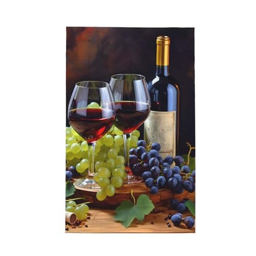 GDSHJKLW Küchentücher mit Waffelmuster, super saugfähig, weich, schnell trocknend, Bad, Gästezimmer, Fitnessstudio, Handtuch für Badezimmer, Küche, 40,6 x 66 cm von GDSHJKLW