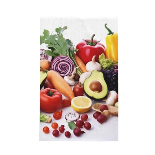 GDSHJKLW Küchentücher mit Waffelmuster, super saugfähig, weich, schnell trocknend, Bad, Gästezimmer, Fitnessstudio, Handtuch für Badezimmer, Küche, 40,6 x 66 cm GDSHJKLW Küchentücher mit Waffelmuster, super saugfähig, weich, schnell trocknend, Bad, Gästezimmer, Fitnessstudio, Handtuch für Badezimmer, Küche, 40,6 x 66 cm von GDSHJKLW