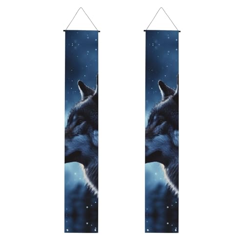 Lonely Wolf Veranda Banner Hängende Tür Banner Happy Birthday Veranda Schild Party Banner Foto Hintergrund Haustür Schilder für Willkommen Urlaub Party Indoor Outdoor Dekor Lonely Wolf Veranda Banner Hängende Tür Banner Happy Birthday Veranda Schild Party Banner Foto Hintergrund Haustür Schilder für Willkommen Urlaub Party Indoor Outdoor Dekor von GDSHJKLW