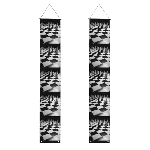 Schwarz Weiß Schachbrett Veranda Banner Hängende Tür Banner Happy Birthday Veranda Schild Party Banner Foto Hintergrund Haustür Schilder für Willkommen Urlaub Party Indoor Outdoor Dekor Schwarz Weiß Schachbrett Veranda Banner Hängende Tür Banner Happy Birthday Veranda Schild Party Banner Foto Hintergrund Haustür Schilder für Willkommen Urlaub Party Indoor Outdoor Dekor von GDSHJKLW