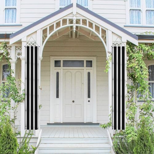 Streifen Schwarz Weiß Veranda Banner Hängende Tür Banner Happy Birthday Veranda Schild Party Banner Foto Hintergrund Haustür Schilder für Willkommen Urlaub Party Indoor Outdoor Dekor Streifen Schwarz Weiß Veranda Banner Hängende Tür Banner Happy Birthday Veranda Schild Party Banner Foto Hintergrund Haustür Schilder für Willkommen Urlaub Party Indoor Outdoor Dekor von GDSHJKLW