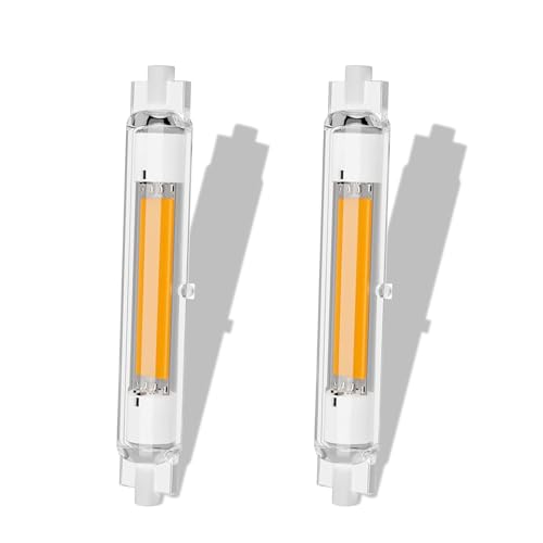 GDYOD R7S LED 118mm Dimmbar, LED R7S 118mm 30W Ersatz für Halogenstab 300W, Stab Naturweiß 4500K 3000LM, Kein Flackern, 360°Abstrahlwinke, 2er Pack von GDYOD