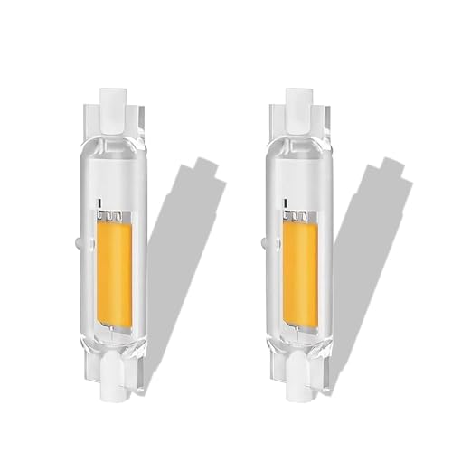 GDYOD R7S LED 78mm Dimmbar, LED R7S 78mm 20W Ersatz für Halogenstab 200W,Stab Warmweiß 3000K 2000LM, Kein Flackern, 360°Abstrahlwinke, 2er Pack von GDYOD