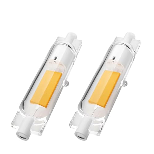 GDYOD R7S LED 78mm Dimmbar,20W Ersatz für Halogenstab 78mm 200W, R7S Stab Kaltweiß 6000K 2000LM, Kein Flackern, 360°Abstrahlwinke,2er Pack GDYOD R7S LED 78mm Dimmbar,20W Ersatz für Halogenstab 78mm 200W, R7S Stab Kaltweiß 6000K 2000LM, Kein Flackern, 360°Abstrahlwinke,2er Pack von GDYOD
