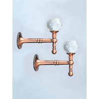 G Decor 2Er Pack Facettierte Kristall Vorhang Raffhalter, Bronze Finish G Decor 2Er Pack Facettierte Kristall Vorhang Raffhalter, Bronze Finish von GDecorLtd