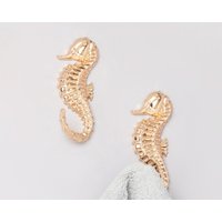 G Decor 2Er Set Seepferdchen Gold Wandhaken Sculpted Ocean Design Für Mäntel, Handtücher & Accessoires G Decor 2Er Set Seepferdchen Gold Wandhaken Sculpted Ocean Design Für Mäntel, Handtücher & Accessoires von GDecorLtd