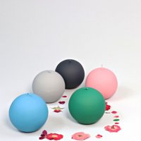 G Decor Henry Matt Soft Touch Glatte Samtball Kerzen G Decor Henry Matt Soft Touch Glatte Samtball Kerzen von GDecorLtd