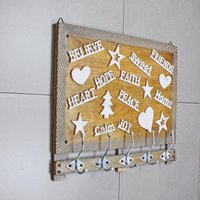 G Decor Holz Harmonie Garderobenhaken Wand Kleiderhaken 3528-Gy G Decor Holz Harmonie Garderobenhaken Wand Kleiderhaken 3528-Gy von GDecorLtd