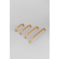 G Decor Massives Messing Gekordelte D-Griff Küchenschrank Griffe Satin Matt Finish G Decor Massives Messing Gekordelte D-Griff Küchenschrank Griffe Satin Matt Finish von GDecorLtd