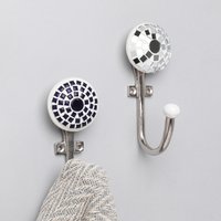 G Decor Niva Handgefertigte Mosaik-Wandhaken Künstlerglas - Und Spiegelfliesendesigns G Decor Niva Handgefertigte Mosaik-Wandhaken Künstlerglas - Und Spiegelfliesendesigns von GDecorLtd