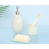 G Decor Set 3 Stück Verona Glas Mosaik Meerjungfrau Badezimmer G Decor Set 3 Stück Verona Glas Mosaik Meerjungfrau Badezimmer von GDecorLtd