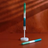 G Decor Set Mit 2 Dinner Candles, Bunte Und Lebendige Dekorative Kerzen Für Das Esszimmerambiente Besondere Anlässe von GDecorLtd