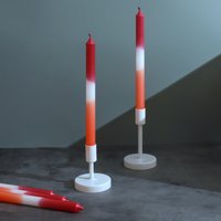 G Decor Set Mit 2 Dinner Candles, Bunte Und Lebendige Dekorative Kerzen Für Das Esszimmerambiente Besondere Anlässe von GDecorLtd