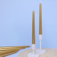 G Decor Velaré Goldene Stunde Set Mit 2, 10 Oder 20 Handgefertigten Opal-Speisekerzen & Spitzkerzen G Decor Velaré Goldene Stunde Set Mit 2, 10 Oder 20 Handgefertigten Opal-Speisekerzen & Spitzkerzen von GDecorLtd