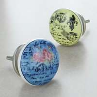 G Dekor Postkarte Keramik Türknäufe Schubladenknäufe Schrankknäufe von GDecorLtd