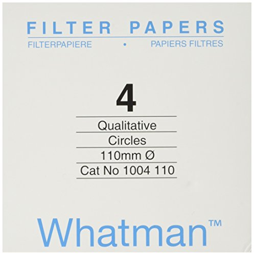 Filterpapier Whatman qualitative Filter Standard Grad 4, 100 Stück von GE Healthcare