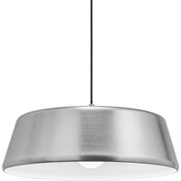 Blanca - Nickel-Pendelleuchte 1XE27 max 1X60W IP20 - Deckenleuchte mit modernem Aluminiumdesign - E27-Fassung Blanca - Nickel-Pendelleuchte 1XE27 max 1X60W IP20 - Deckenleuchte mit modernem Aluminiumdesign - E27-Fassung von GEA LUCE