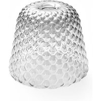 Diffusor aus Rauchglas für Pendelleuchten – transparente, schattierte Oberfläche, dekoratives Design, E27-Fassung (großes Glas), D.25X21,5 von GEA LUCE